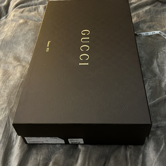 GUCCI WOMEN'S HORSEBIT FLAT SUEDE TALL KNEE BOOTS Dark Brown size 38. - Picture 8 of 9